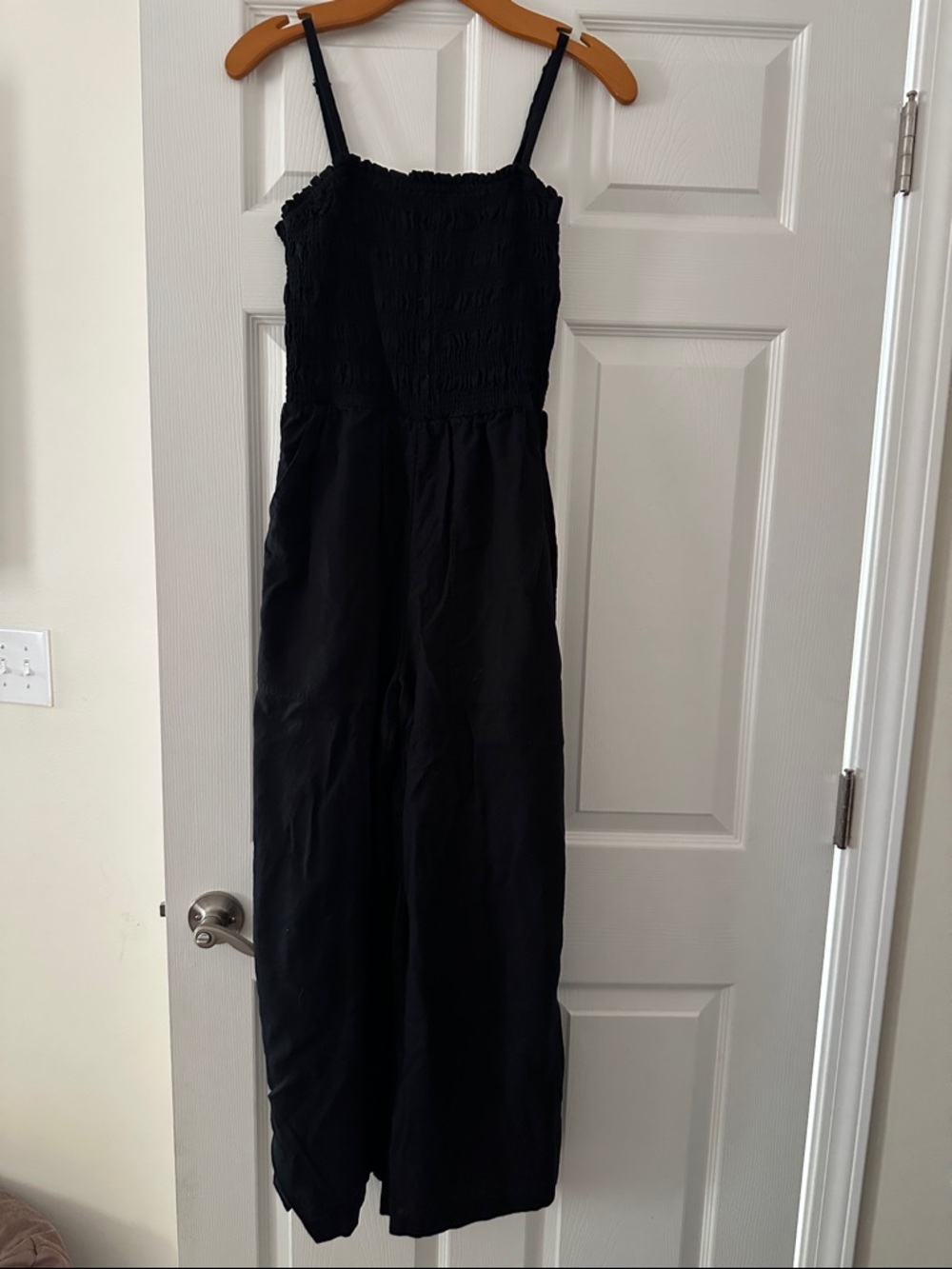 Universal Thread Linen Maxi Smocked Jumpsuit